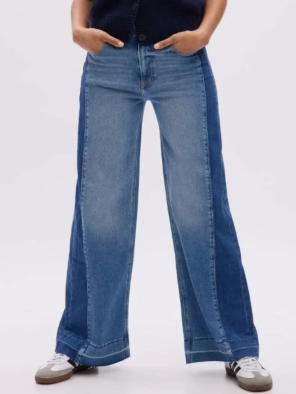 Gap High Rise Stride Wide Leg Jeans 27 / 4P